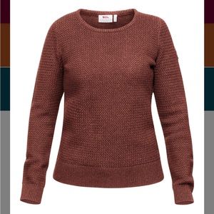 FJALLRAVEN Wool Ovid Structure Sweater